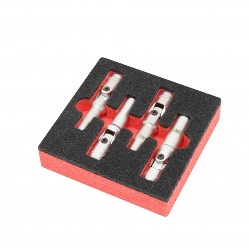 Diesel Glow Plug Socket Set - 8mm, 9mm, 10mm, 12mm  - 3/8" Dr