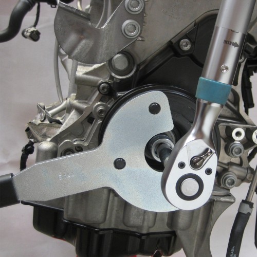 Crankshaft Pulley Holding Tool Set - 1.0 / 1.2 / 1.4    Petrol Engines - VAG