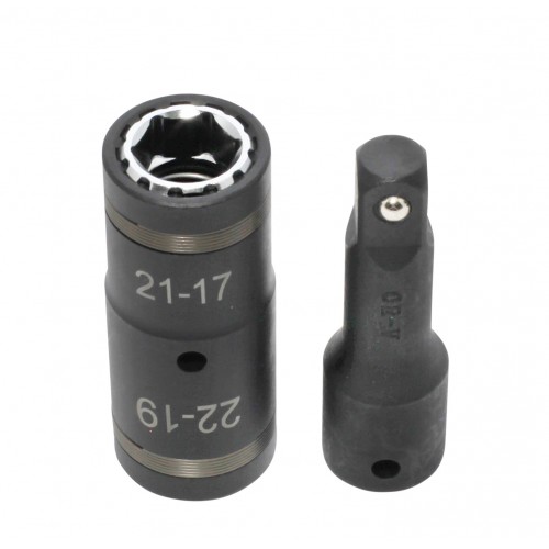 Wheel Nut / Bolt 4 in 1 Combination Socket - 17mm, 19mm, 21mm, 22mm