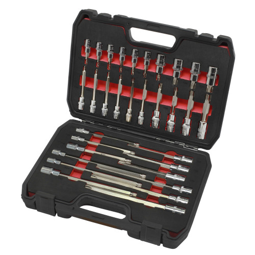 TX Socket Bit Set 32pc - 3/8" and 1/2" Sq Drive